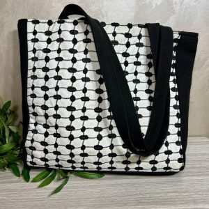 Xtra Large Keffyieh Bag with a zipper