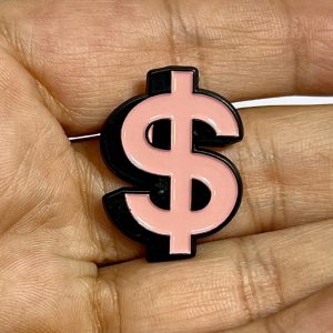 Pink Dollar Phone Sticker