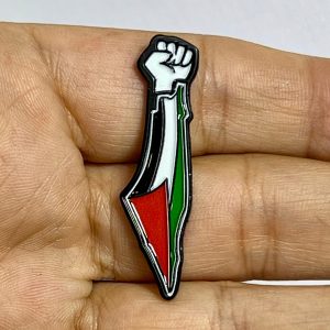 Palestine Solidarity Map Phone Sticker