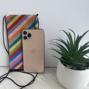 Embroidered Phone Case
(handmade) Rainbow